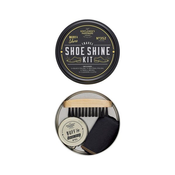 Kit per la pulizia delle scarpe da viaggio di Gentlemen's Hardware - Gentlemen's Hardware-image-3