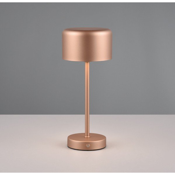 Lampada da tavolo dimmerabile a LED in rame (altezza 30 cm) Jeff - Reality-image-1