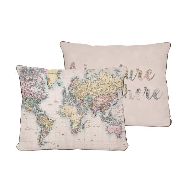 Cuscino Mappa, 50 x 35 cm - Surdic-image-2