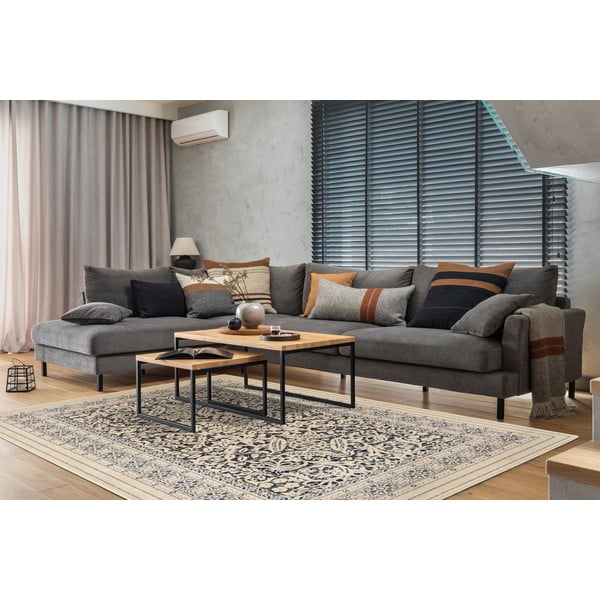 Tappeto in lana beige 160x240 cm Joanne - Agnella-image-1