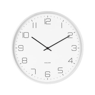Orologio da parete bianco , ø 40 cm Lofty - Karlsson