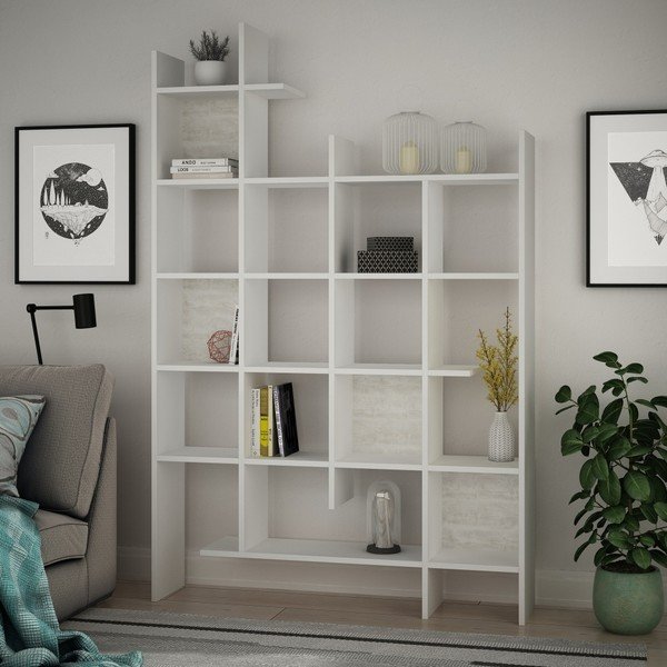 Libreria bianca Manco - Decortie-image-1