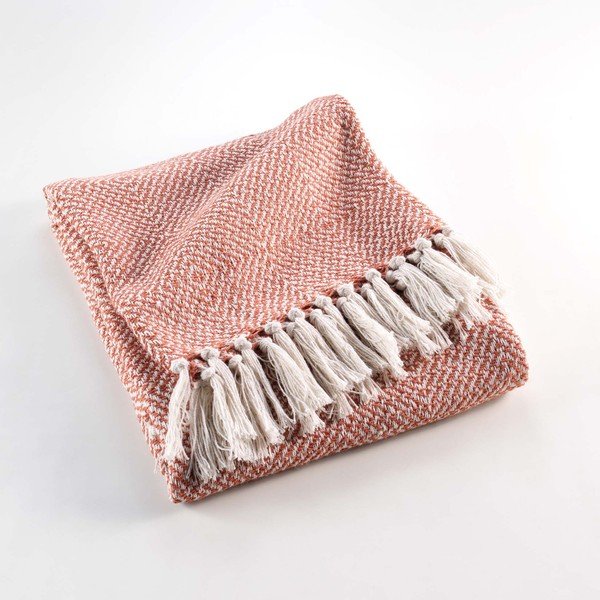 Coperta 125x150 cm Louisette - douceur d'intérieur-image-2