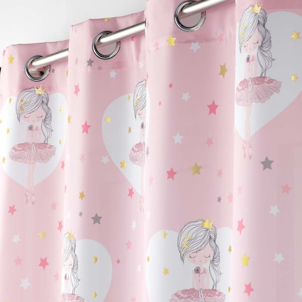Tenda per bambini rosa 140x260 cm Petite Etoile – douceur d'intérieur-image-1