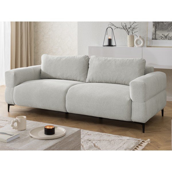 Divano grigio chiaro 217 cm Helio – Ropez-image-3