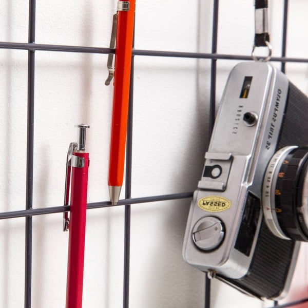 Bacheca in metallo nero, 50 x 70 cm - Evila Originals-image-1