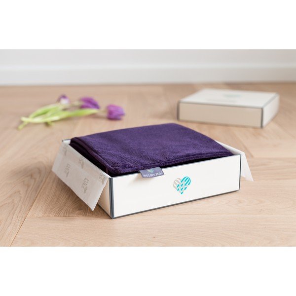 Federa viola scuro , 40 x 60 cm - WeLoveBeds-image-1
