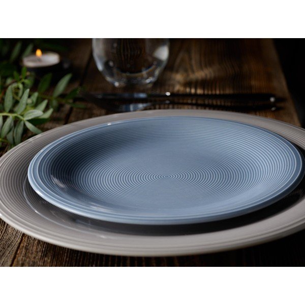 Piatto da dessert in porcellana blu Villeroy & Boch , ø 21,5 cm Like Color Loop - like | Villeroy & Boch-image-4