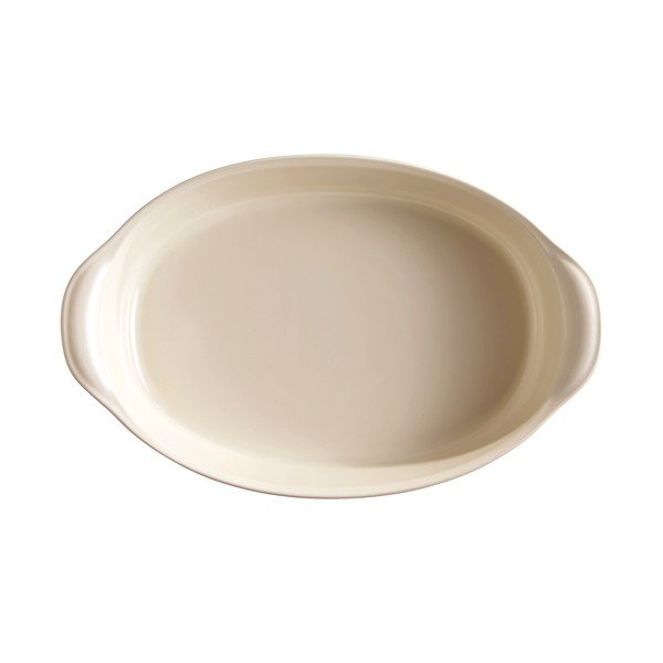 Pirofila ovale di colore avorio , 3,8 l - Emile Henry-image-1