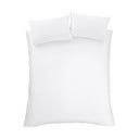 Biancheria da letto singola in cotone egiziano bianco 135x200 cm - Bianca
