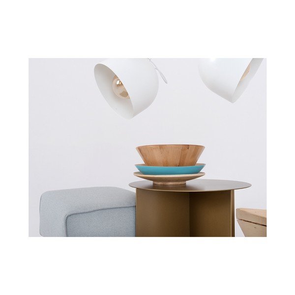 Tavolo da conferenza in oro Custom Form Oli, ⌀ 50 cm - CustomForm-image-2