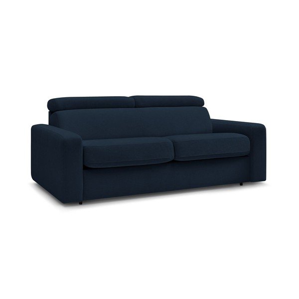Divano in blu scuro allungabile 195 cm Monaco – Bobochic Paris-image-3