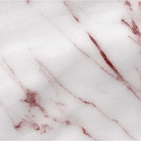 Set di 2 federe in cotone, 50 x 75 cm Terrene - Blanc-image-1