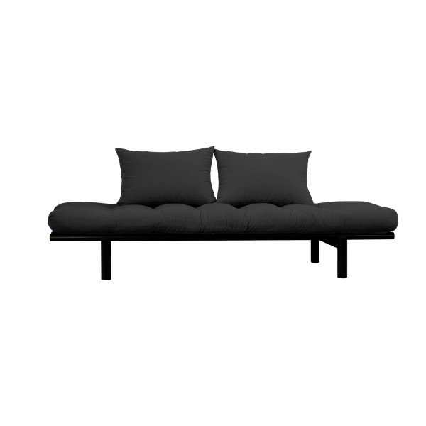 Divano nero 200 cm Pace - Karup Design
