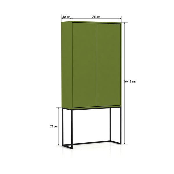 Mobile verde 75x164,5 cm Lennon - Really Nice Things-image-3