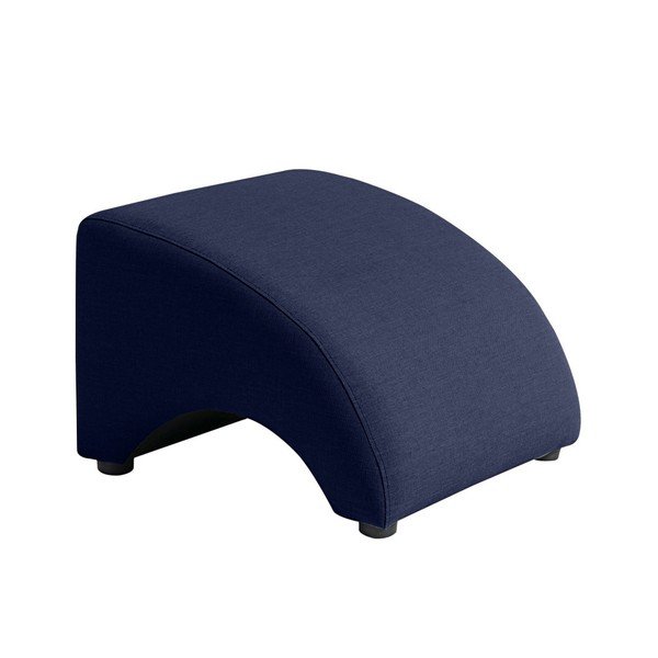 Pouf Brandford blu scuro - Max Winzer