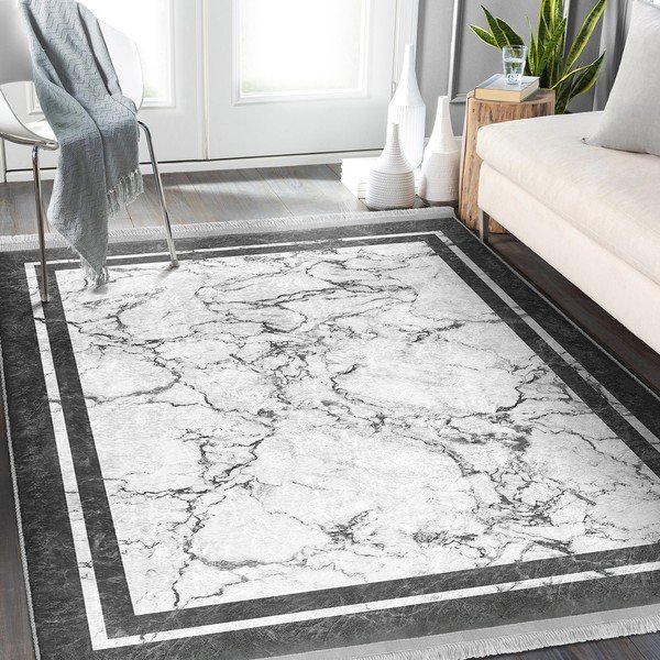 Tappeto bianco-grigio 120x180 cm - Mila Home-image-4