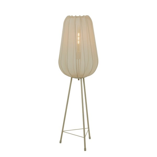 Lampada da terra beige (altezza 132 cm) Plumeria - Light & Living