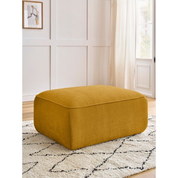Poggiapiedi in giallo ocra Zephyr – Bobochic Paris-image-1