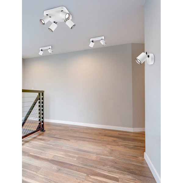 Faretto bianco ø 6 cm Pago – Trio-image-1