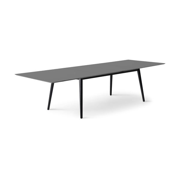 Tavolo da pranzo pieghevole nero-antracite 100x210 cm Meza - Hammel Furniture-image-1
