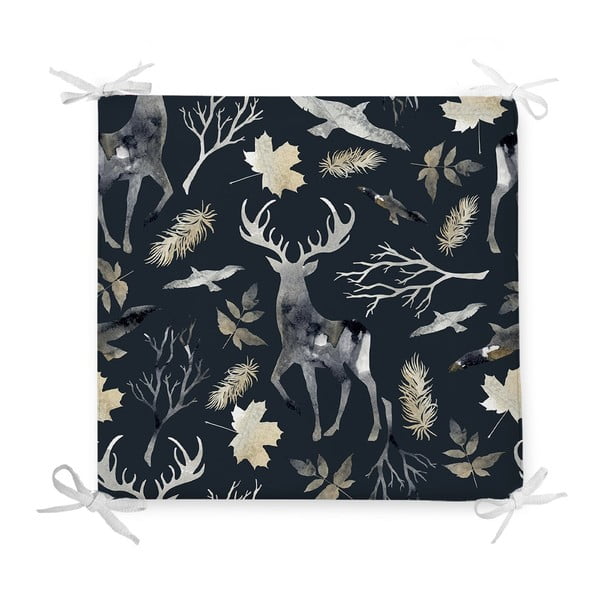 Cuscino natalizio in misto cotone Wild Forest, 42 x 42 cm - Minimalist Cushion Covers