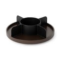 Organizer da bagno rotante in legno nero per cosmetici Bellwood - Umbra