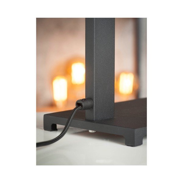 Lampada da tavolo nera con paralume in metallo (altezza 60 cm) Biarritz - it's about RoMi-image-2