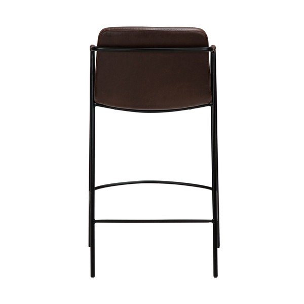 Sgabello da bar in similpelle marrone scuro, altezza 95 cm Boto - DAN-FORM Denmark-image-3