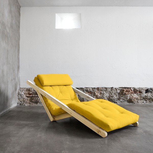 Variabilní lenoška Karup Figo Raw/Amarillo