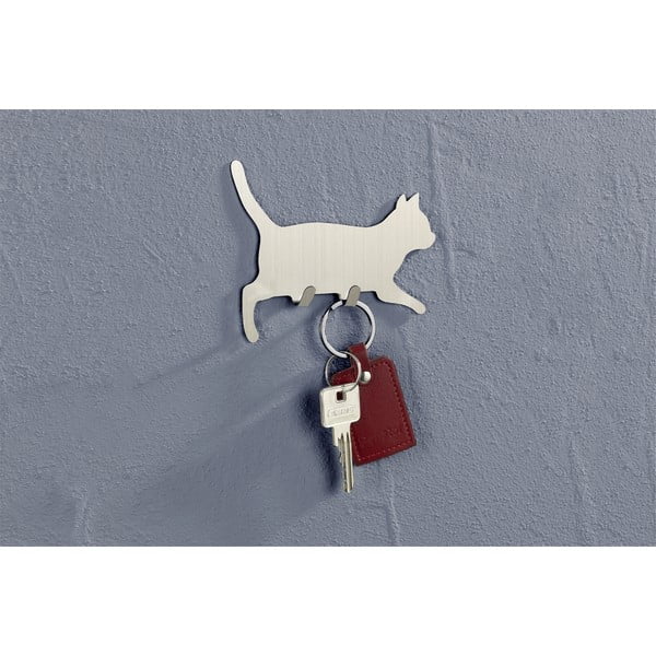 Ganci autobloccanti in acciaio inox in set di 2 pezzi Cat - Maximex-image-1