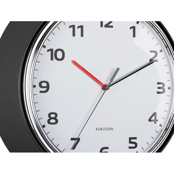 Orologio da parete ø 34 cm Modern Retro - Karlsson-image-4