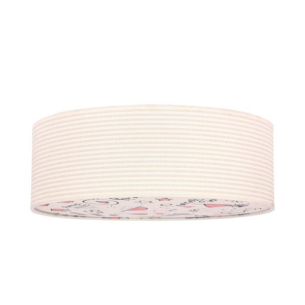 Plafoniera per bambini con paralume in tessuto ø 38 cm Kiddy – Candellux Lighting