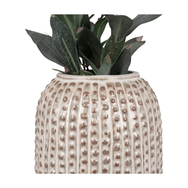 Vaso in ceramica beige - House Nordic-image-2