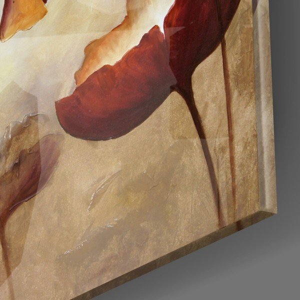 Pittura su vetro , 72 x 46 cm Poppy - Insigne-image-2