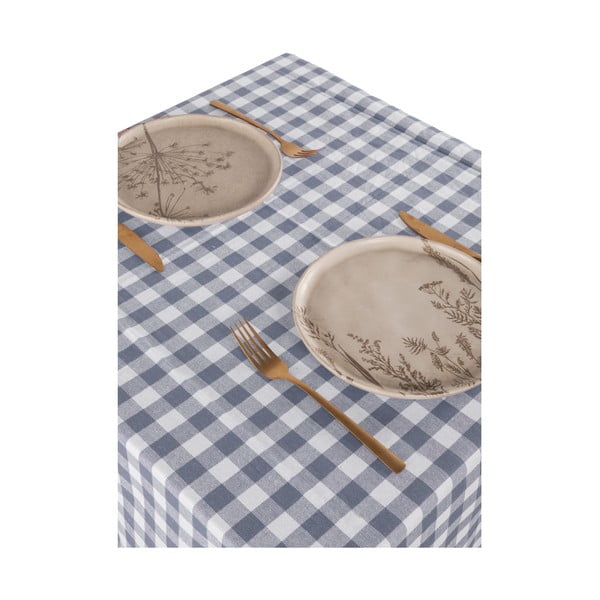 Tovaglia in cotone 150x150 cm Gingham – Tiseco Home Studio-image-1