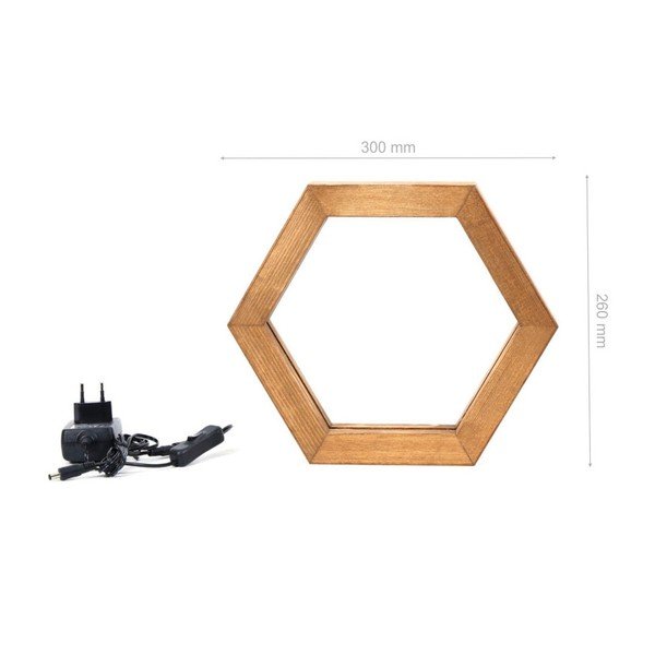 Lampada da tavolo in legno Honeybee - Lustro-image-2