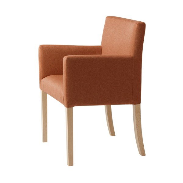 Oranžové křeslo Custom Form Wilton 