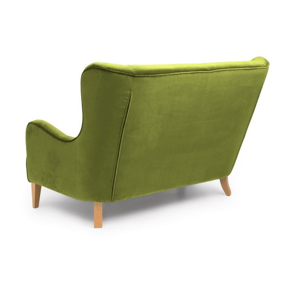 Divano verde Medina, 148 cm - Max Winzer-image-1