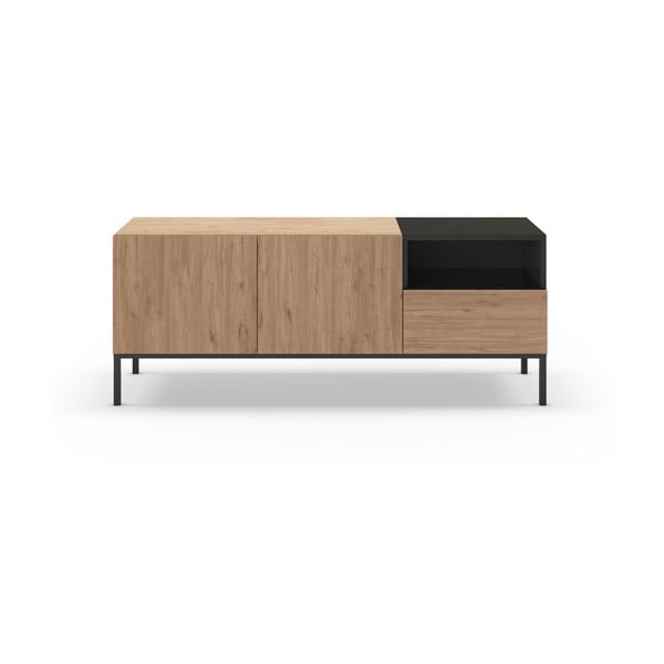 Mobile TV color legno naturale 140x55 cm Cailin - Marckeric