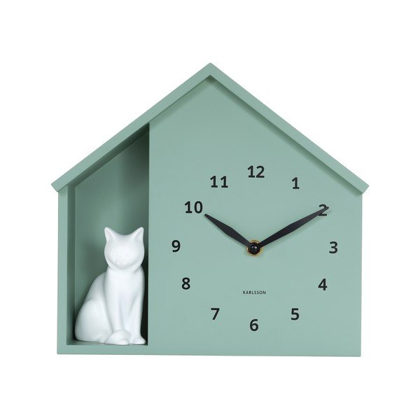 Orologio da parete Sitting Cat – Karlsson