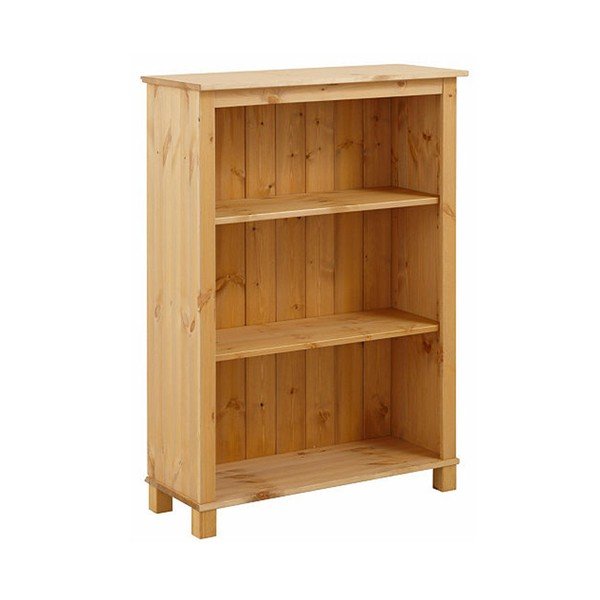 Libreria in legno di pino 77x106 cm Pinto - Støraa-image-1