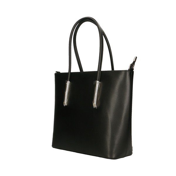 Borsa in pelle nera - Chicca Borse-image-2