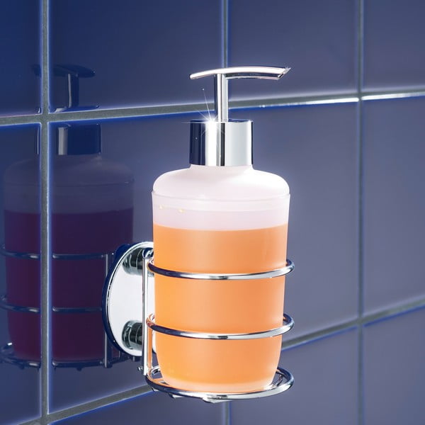 Supporto autoportante per sapone liquido, capacità di carico fino a 40 kg Turbo-Loc - Wenko-image-1