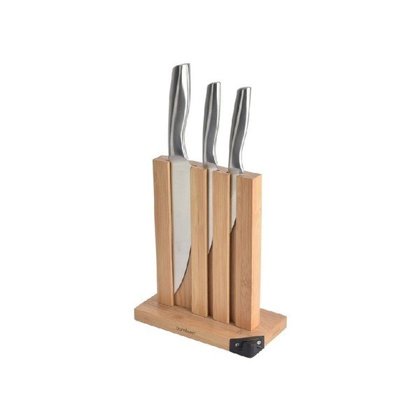 Set di 3 coltelli e blocco per macaron - Bambum