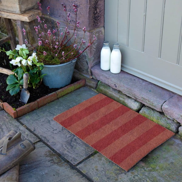 Zerbino in fibre di cocco 40x60 cm Pink Stripe – Artsy Doormats-image-3