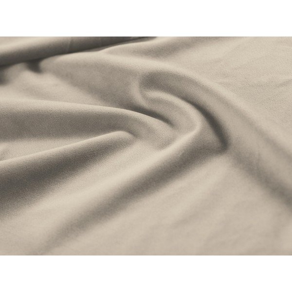 Divano componibile color crema con rivestimento in velluto 188 cm – Micadoni -image-3