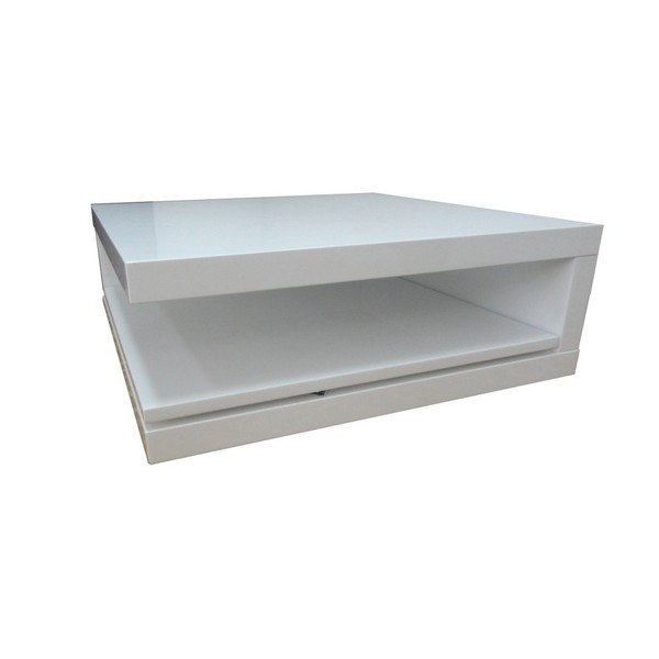 Tavolino pieghevole bianco Brenda - Marckeric-image-3