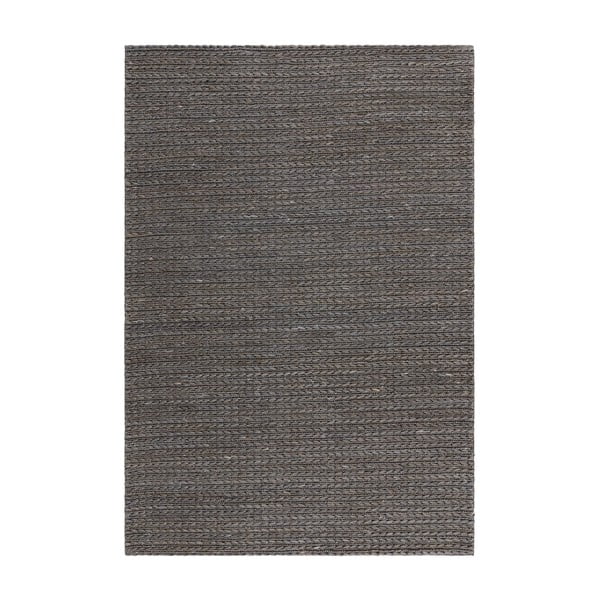 Tappeto in juta antracite tessuto a mano 120x170 cm Oakley - Asiatic Carpets