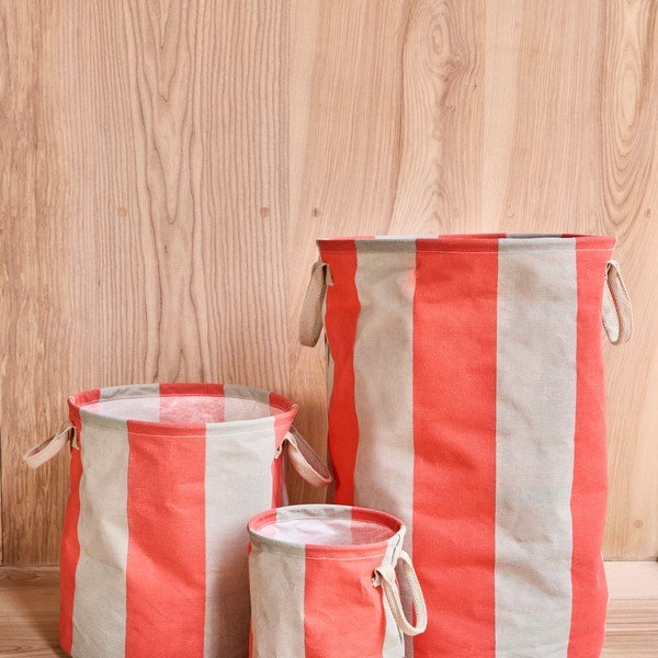 Set di cesti in tessuto 2 pz ø 18x22 cm Kara – OYOY Living Design-image-1